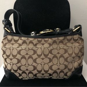 VTG COACH Bag I Coach Jacquard Hobo Shoulder Bag - 11431